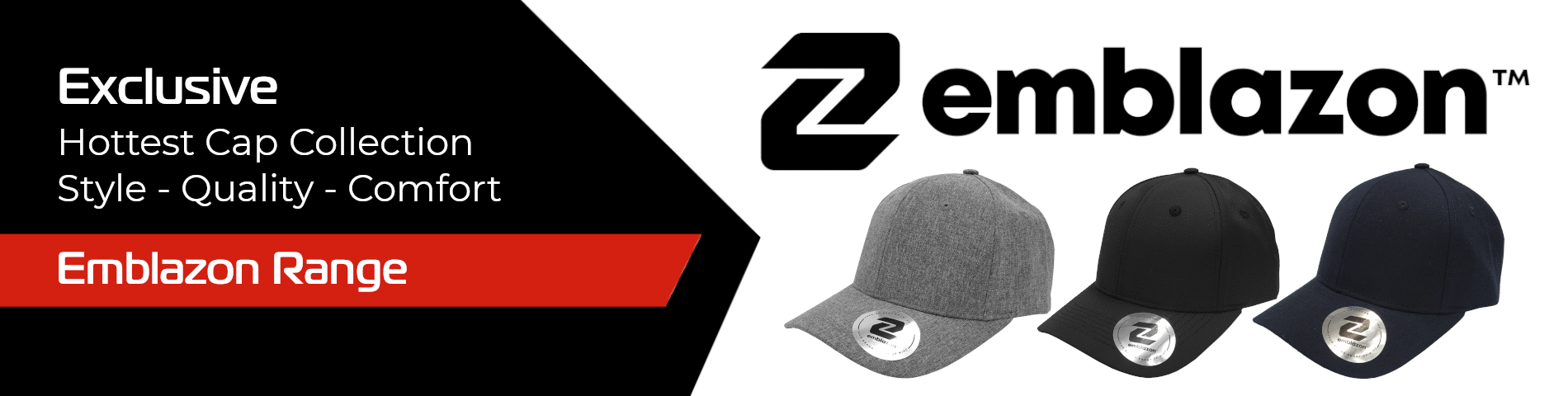 Exclusive - Emblazon Caps